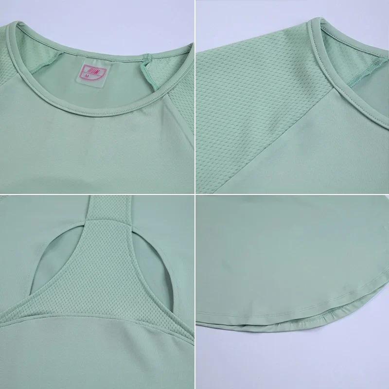 Hauts de course à séchage rapide pour femmes, sweat-shirt serré, Fitness, Yoga, Jogging, T-Shirts de
