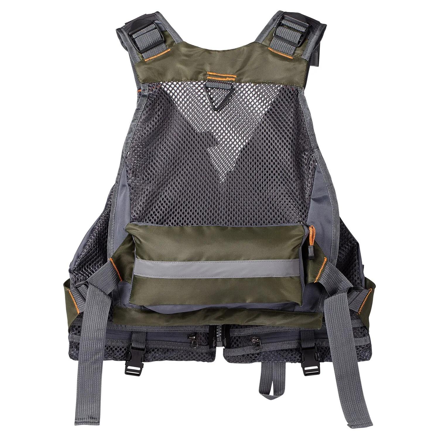 Bassdash respirant gilet de pêche Sports de plein air mouche natation gilet réglable
