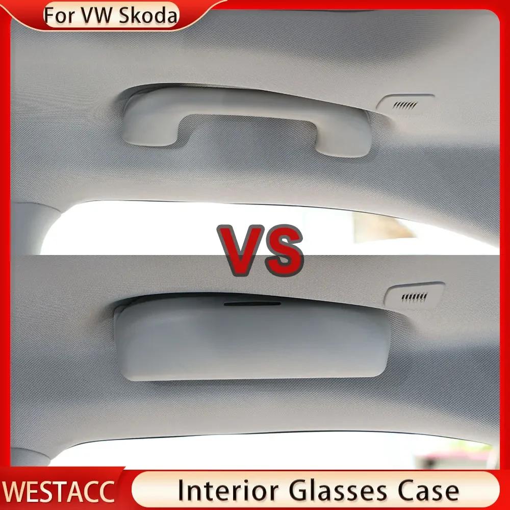 Étui en ABS pour lunettes de soleil, support pour VW Touareg 2018 – 2021 pour Skoda Karoq kodiaql, b