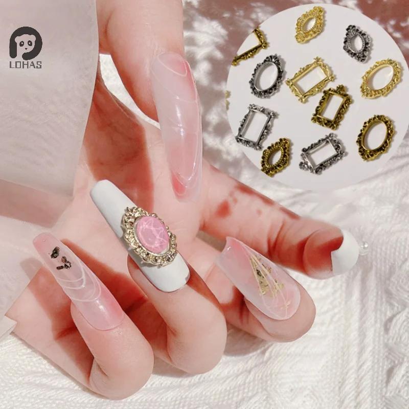 Moule à ongles en Silicone en forme de Mini cadre Photo, 1 pièce, estampage des ongles, bricolage, c