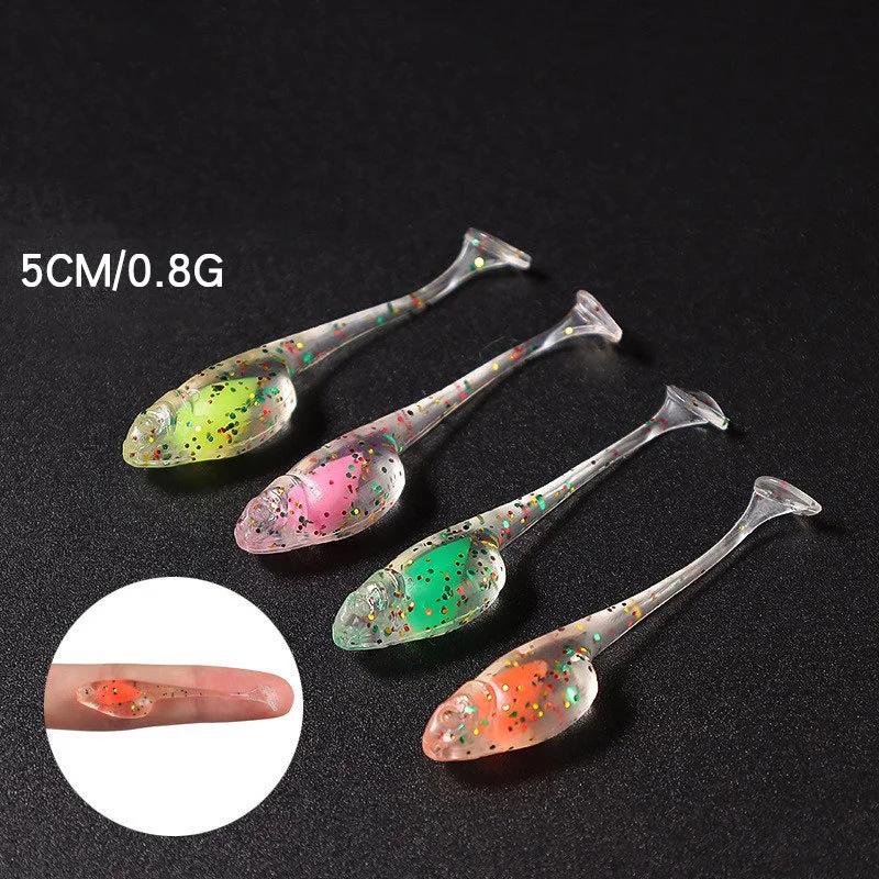 Leurre de pêche en silicone souple pour poisson roche de mer, appât artificiel, wobblers, équipement