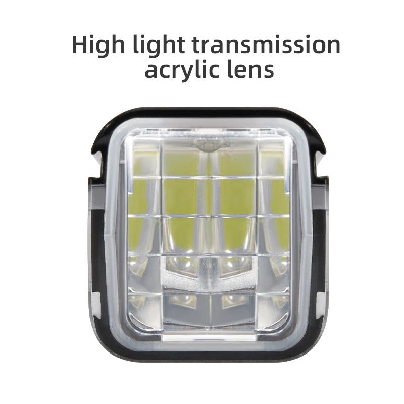 ROCKBROS vélo lumière 1000LM type-c charge vélo lumière avant lampe Rechargeable cyclisme phare alum