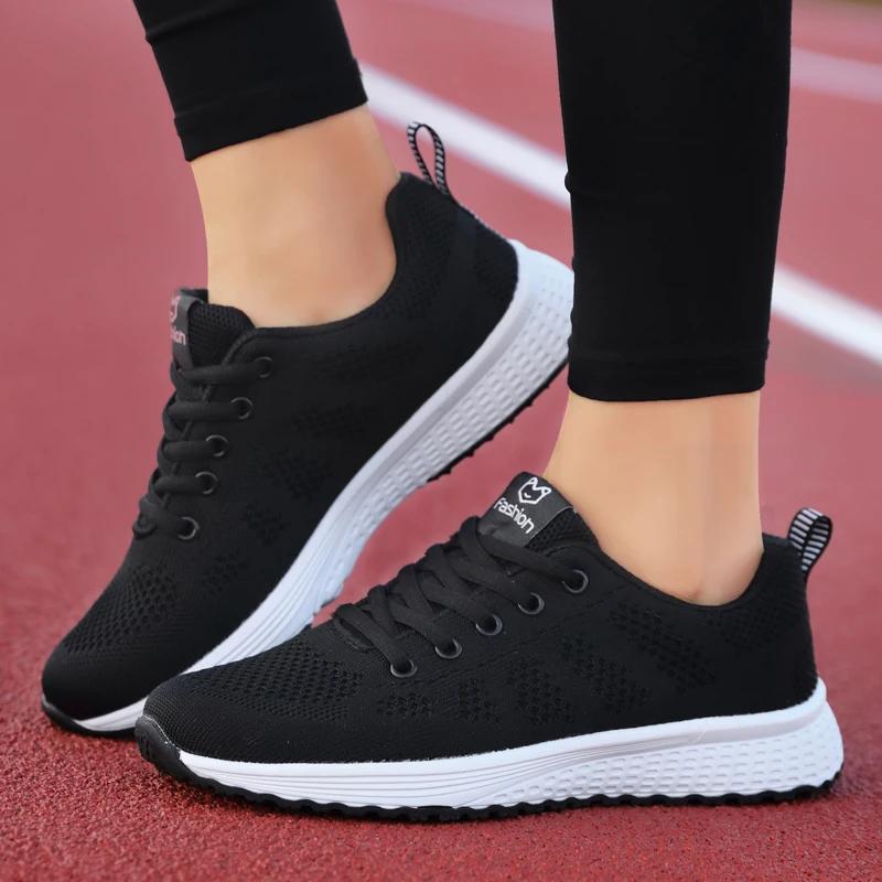 Chaussures de marche femmes chaussures de Sport mode plate-forme baskets dames printemps hiver chaus