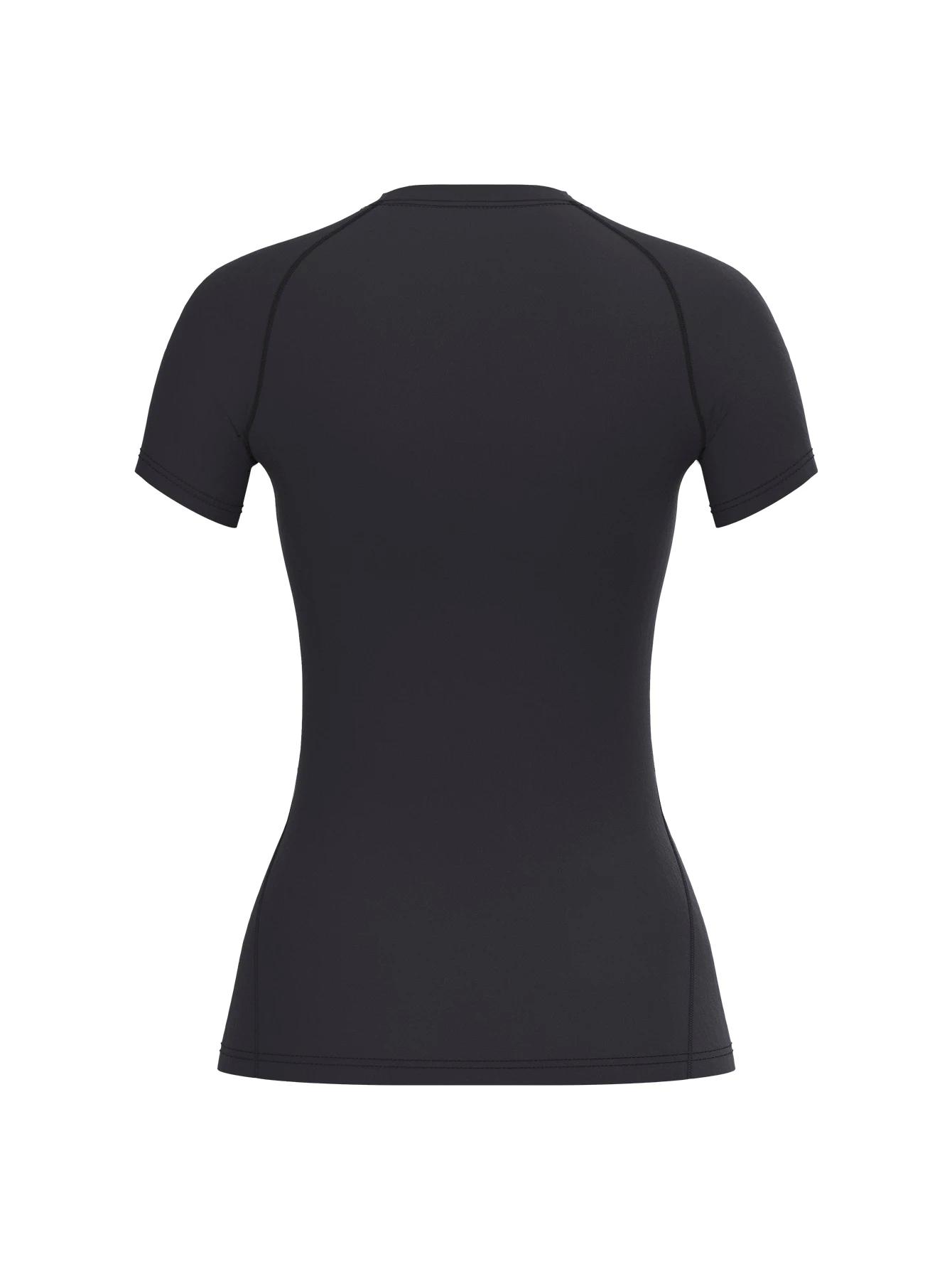 Chemise de compression pour femmes, T-shirt de sport à manches courtes, yoga, course à pied, entraîn