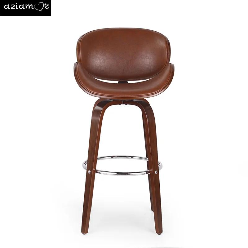 Tabouret de Bar à Comcussion Monté, 30 Pouces, Style Moderne du Milieu du Siècle, Brochure + CRACK