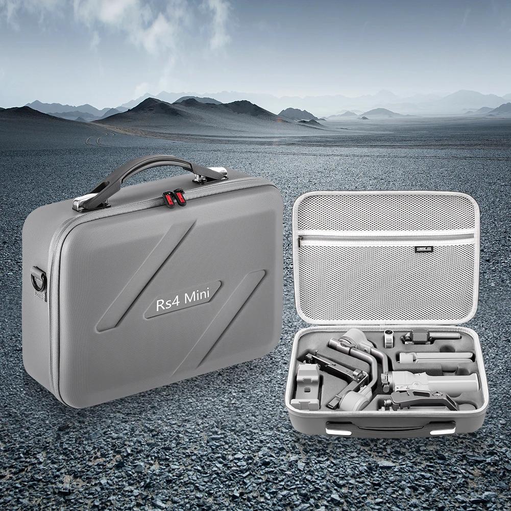Pour DJI RS4 Mini étui de transport sac à bandoulière de voyage en polyuréthane antichoc sac à bando