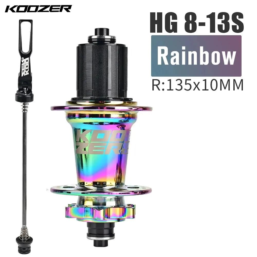 Koozer XM490PRO HG moyeu de vélo vtt 8 9 10 11 12S 28H 32H 36 trous CRMO axe en acier 100 135 QR 142