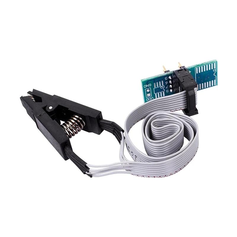 Programmeur de réglage de puce ECU UPA USB V1.3 Xprog, adaptateur de carte Eeprom avec Clip SOP8 SOI