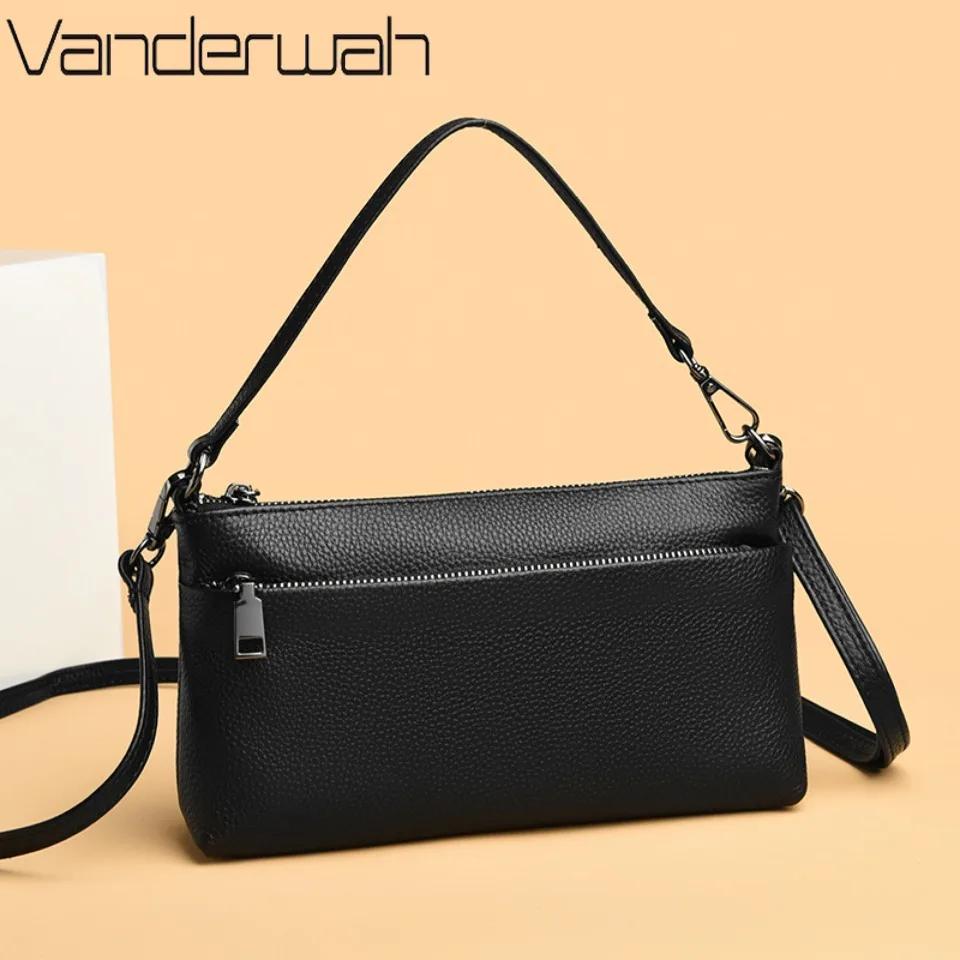 100% sacs à main et sacs à main en cuir véritable concepteur peau de vache femmes sacs sacs à bandou