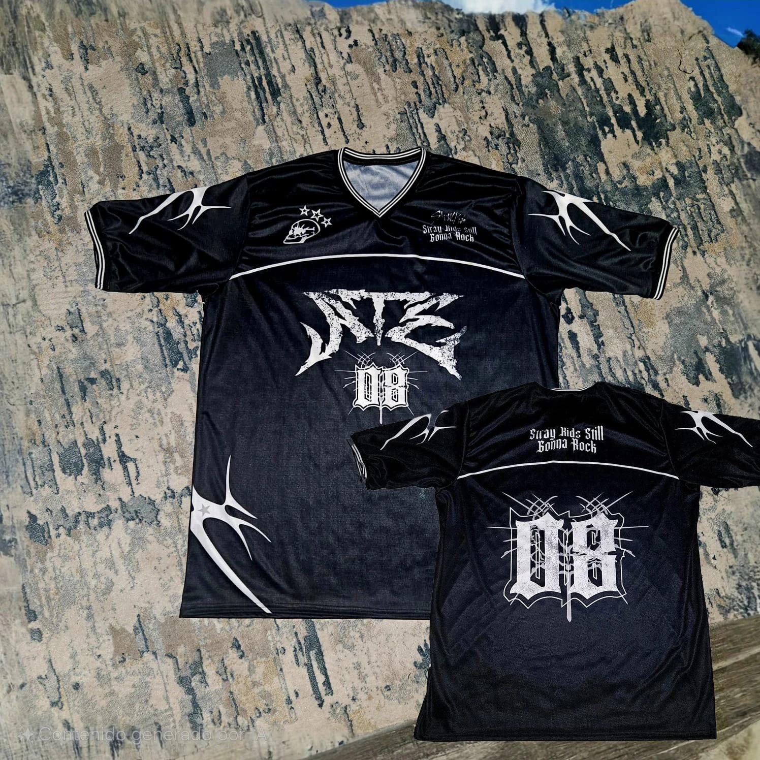Ybsy – maillot de Football pour femmes, Version coréenne d'été, T-Shirt col en v, ample et à la mode