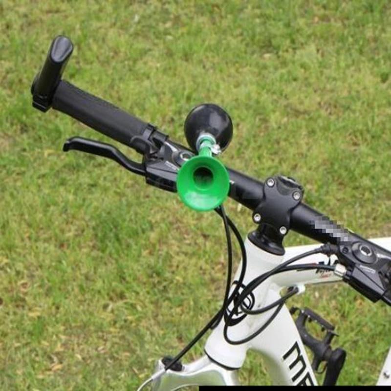 Klaxon à Air en métal pour vélo, trompette, ampoule en caoutchouc à presser, sonnerie de vélo