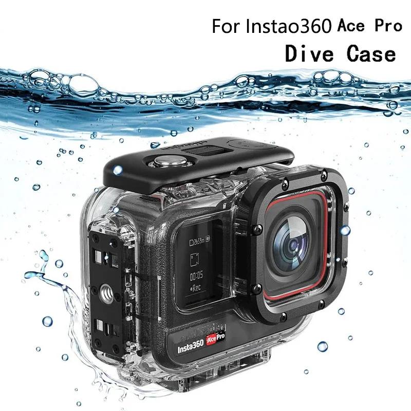 Boîtier étanche pour plongée à 60M, coque de protection pour Insta360 Ace Pro 2/Pro, accessoire pour