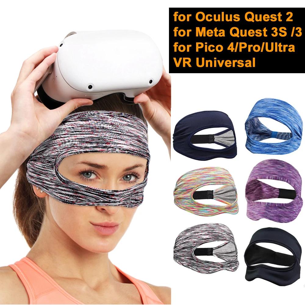 Pour Oculus Quest 2 accessoires VR masque couverture respirant bandeau de sueur casque de réalité vi