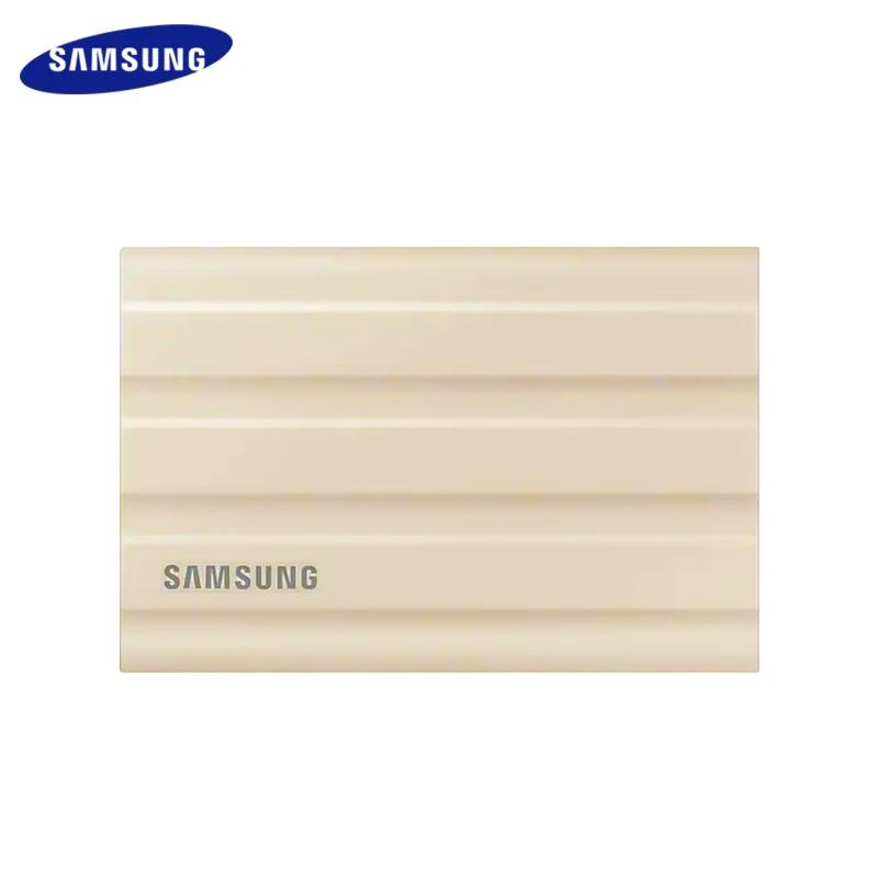 Samsung-Disque dur externe portable SSD T7 Shield, disque à semi-conducteurs, compatible avec ordina