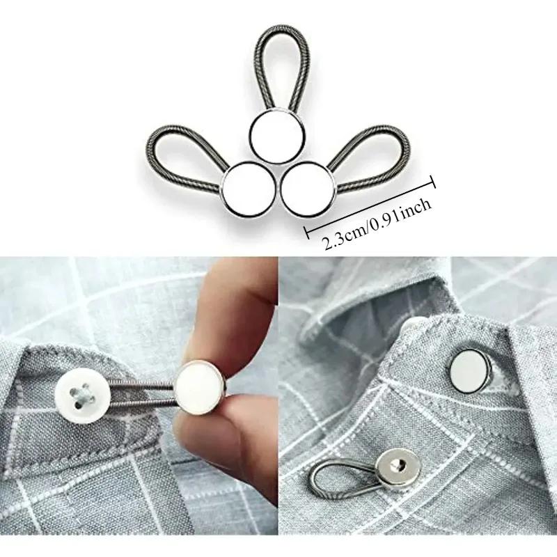 Bouton d'extension de taille télescopique, bouton détachable, Extension de taille, bouton de réglage