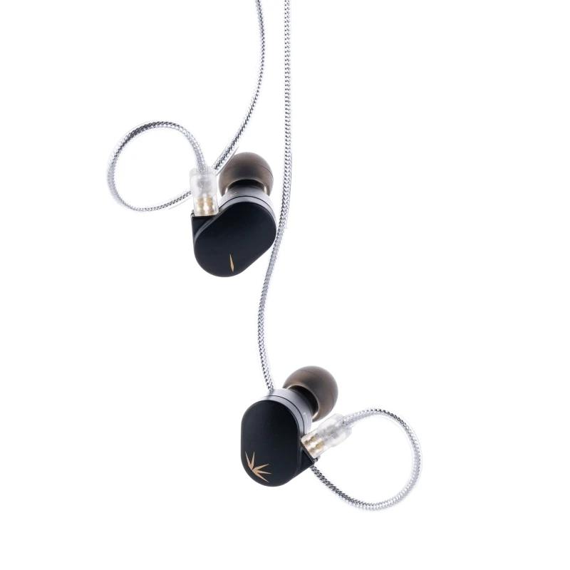Moondstress- Écouteurs intra-auriculaires CHU DSP avec poignées, pilote dynamique, moniteur USB, éco