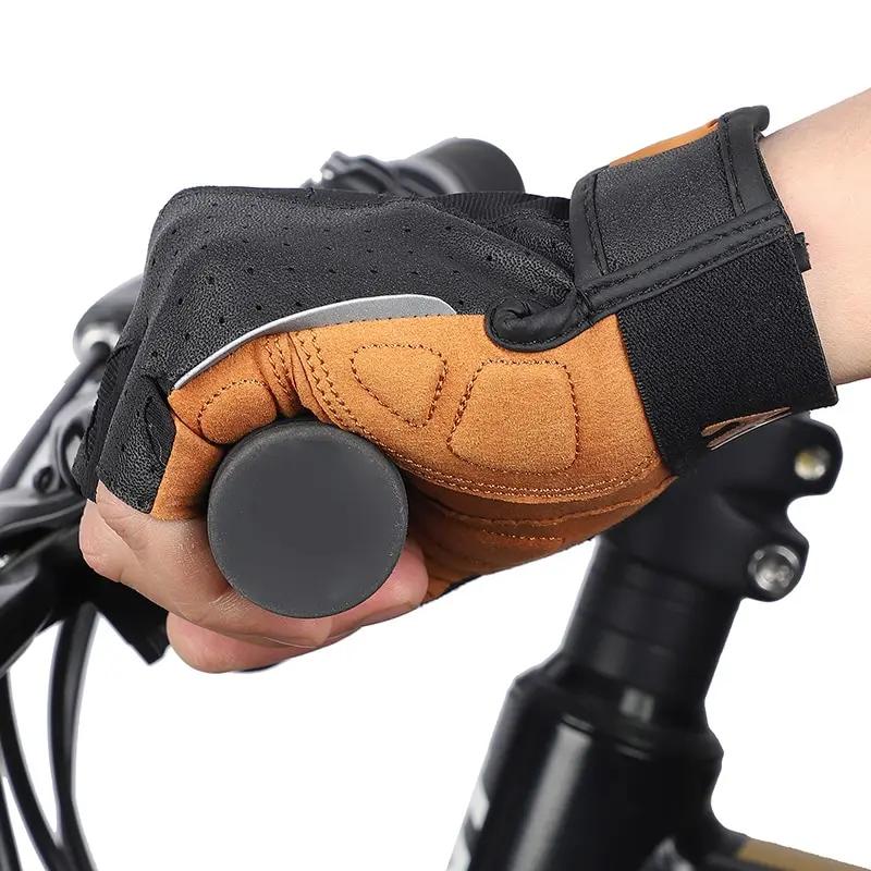 WEST VÉLO Sport Cyclisme Gants Demi Doigt Hommes Femmes VTT Vélo Gants de Course Fitness Gym Équitat