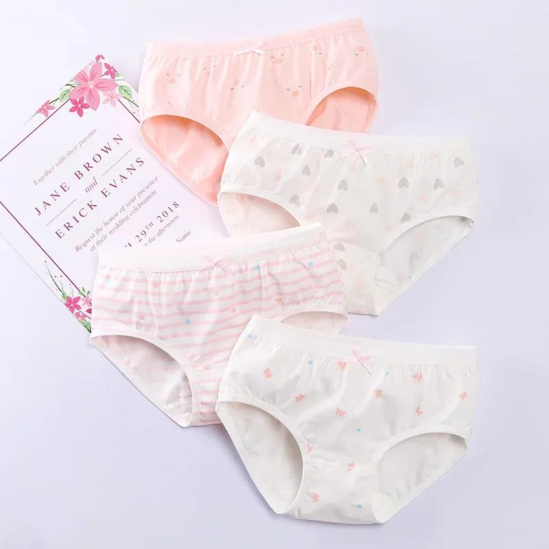 Sous-vêtements pour filles, culottes en coton doux, sous-vêtements pour adolescentes, Shorts Triangl