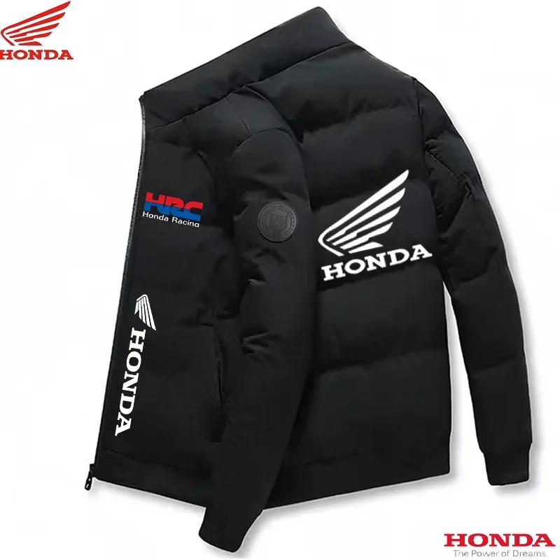 Honda veste en coton chaud décontracté hiver moto veste de sport hommes qualité extérieur veste épai
