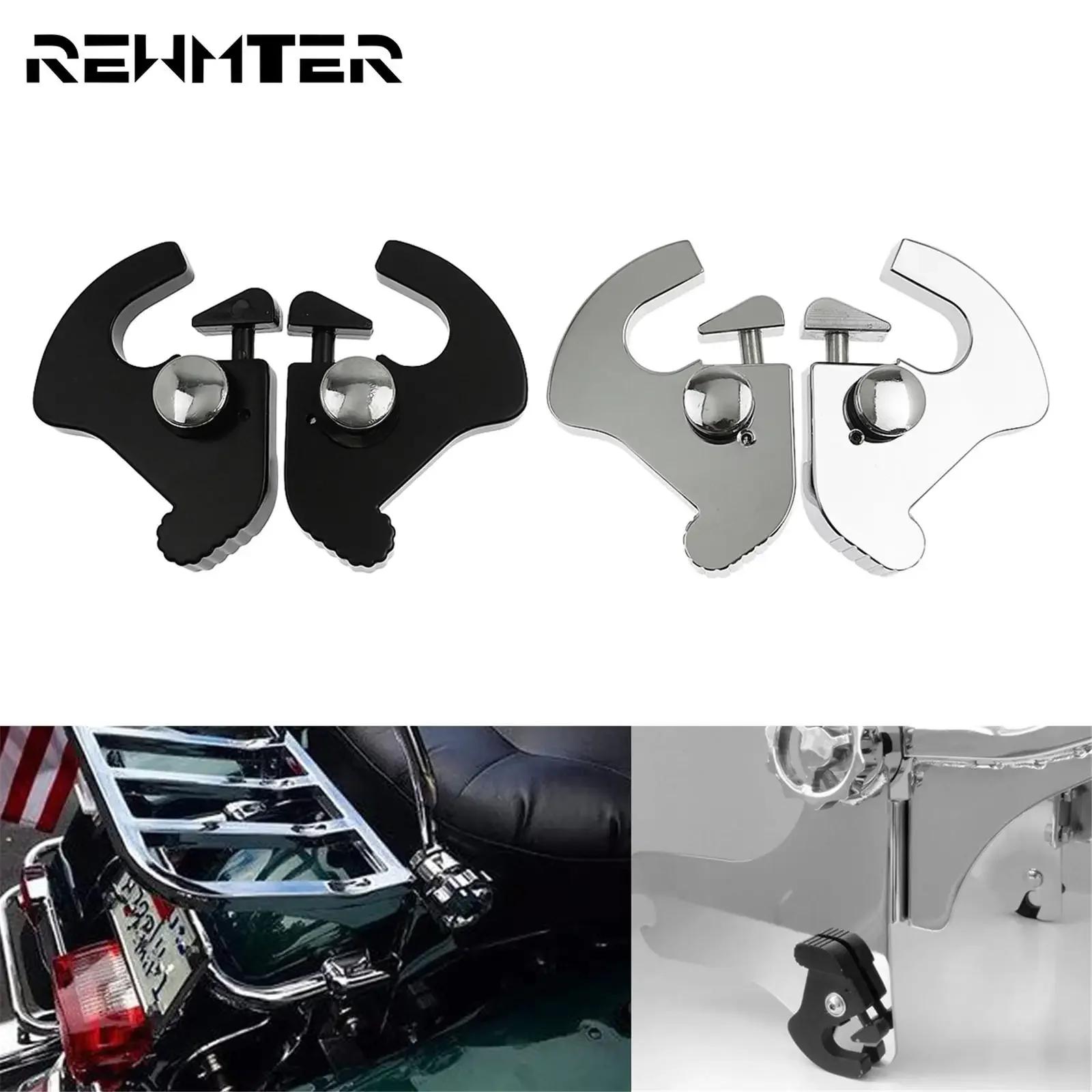 Poignées de dossier de moto pour Harley Sportster XL, Sissy Bar amovible, porte-bagages, kit de clip