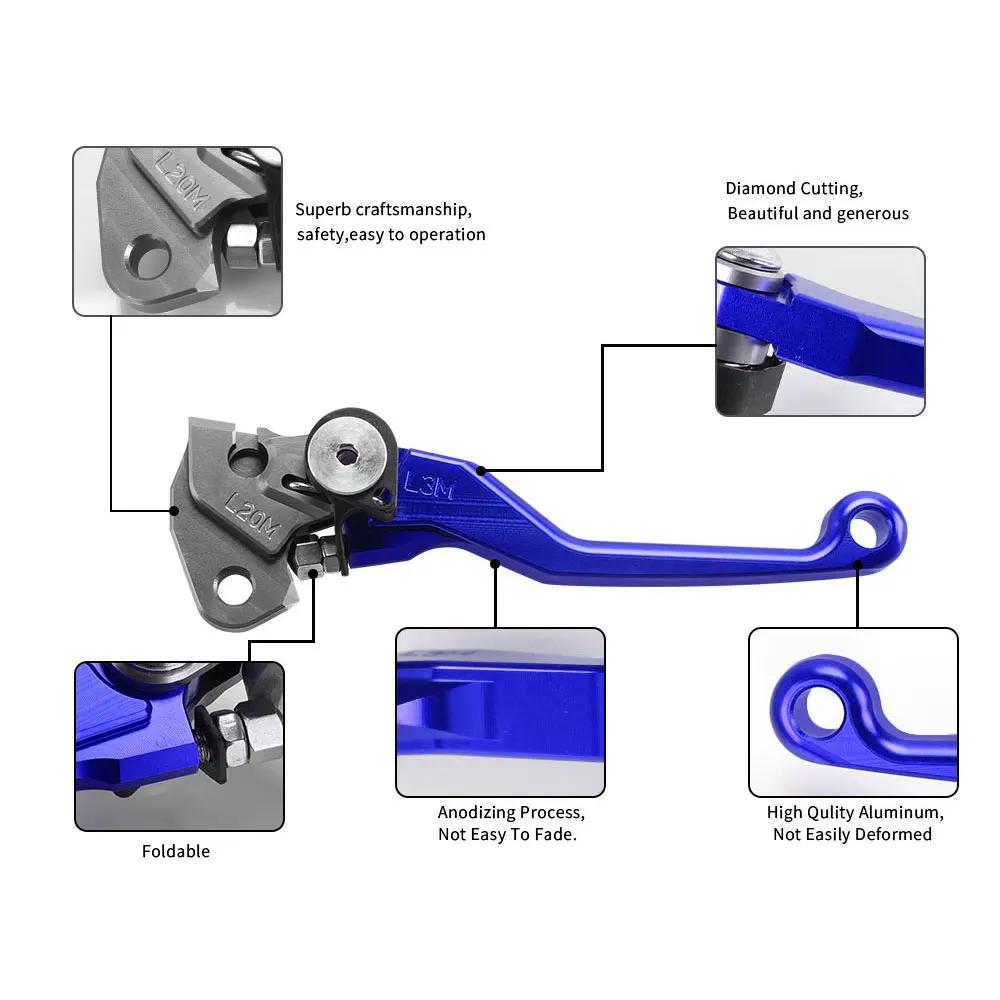 Pour Yamaha YZ65 YZ80 YZ85 YZ125 YZ125X YZ250 YZ250F YZ250FX YZ250X YZ426F YZ450F YZ450FX poignées d