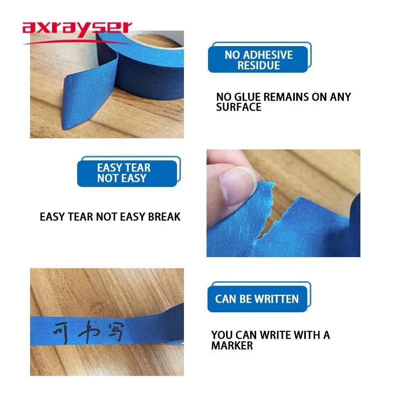 Ruban de fabrication bleu anti-poussière, 50/20m, pour protéger la tête Laser, sans poussière pour M