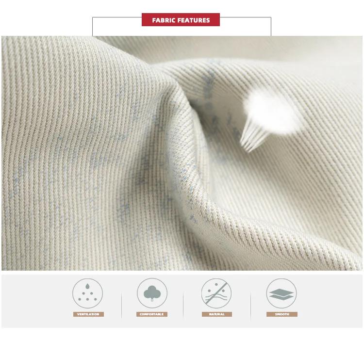 MIJKO jean Baggy délavé sale pour hommes blanc Streetwear décontracté pantalon en Denim en détresse
