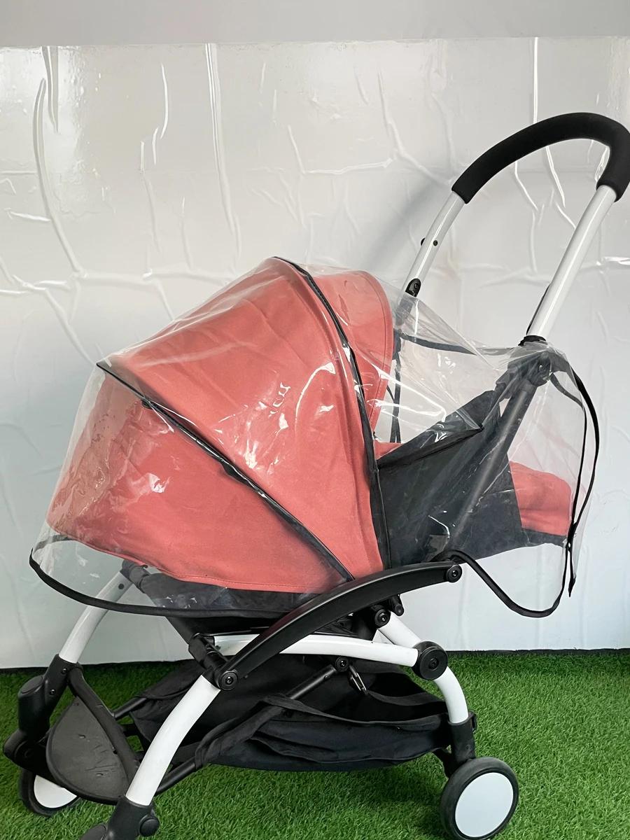 KID COLU ® Accessoires de poussette pour bébé, housse de pluie, housse EVA étanche, Compatible ave