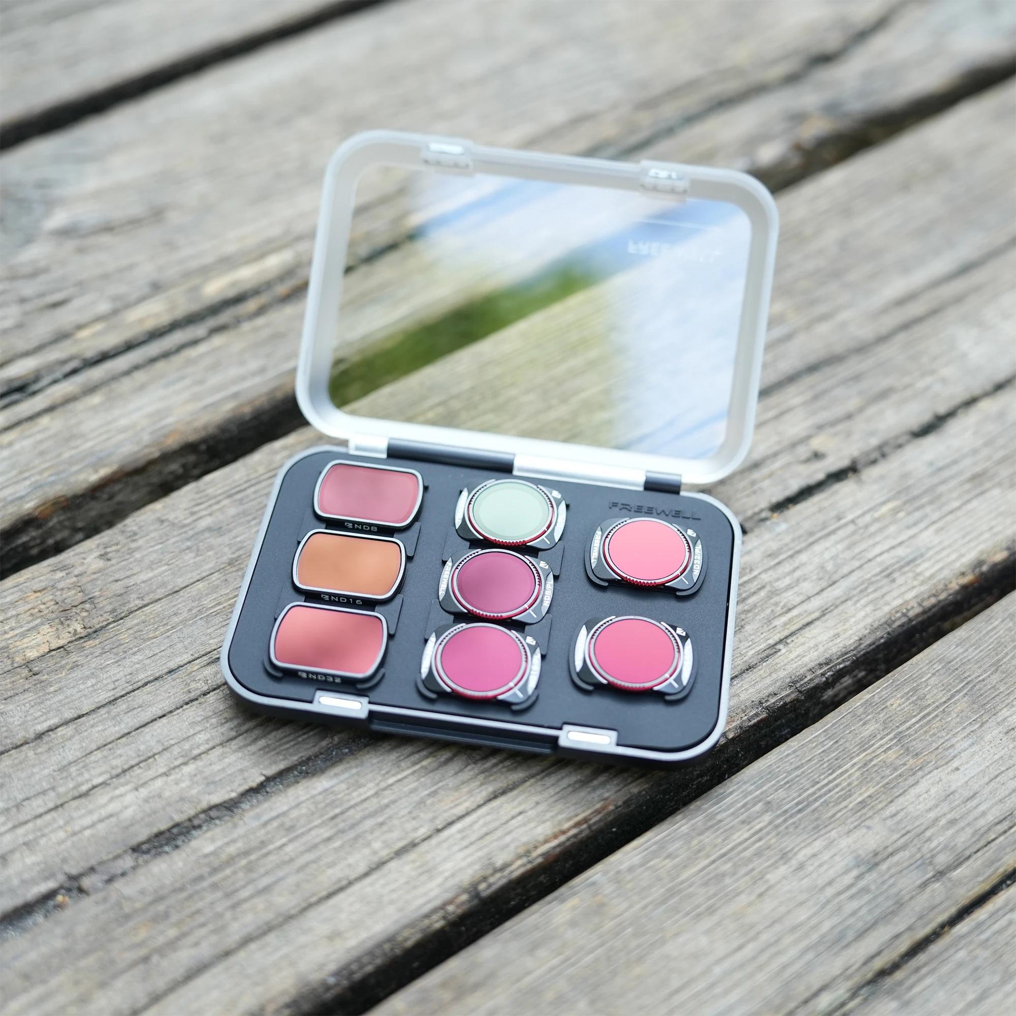 Kit de filtres pour caméra Freewell 8Pack ND/PL, ND, CPL pour DJI Osmo Pocket 3/Pocket 4, pour vos p