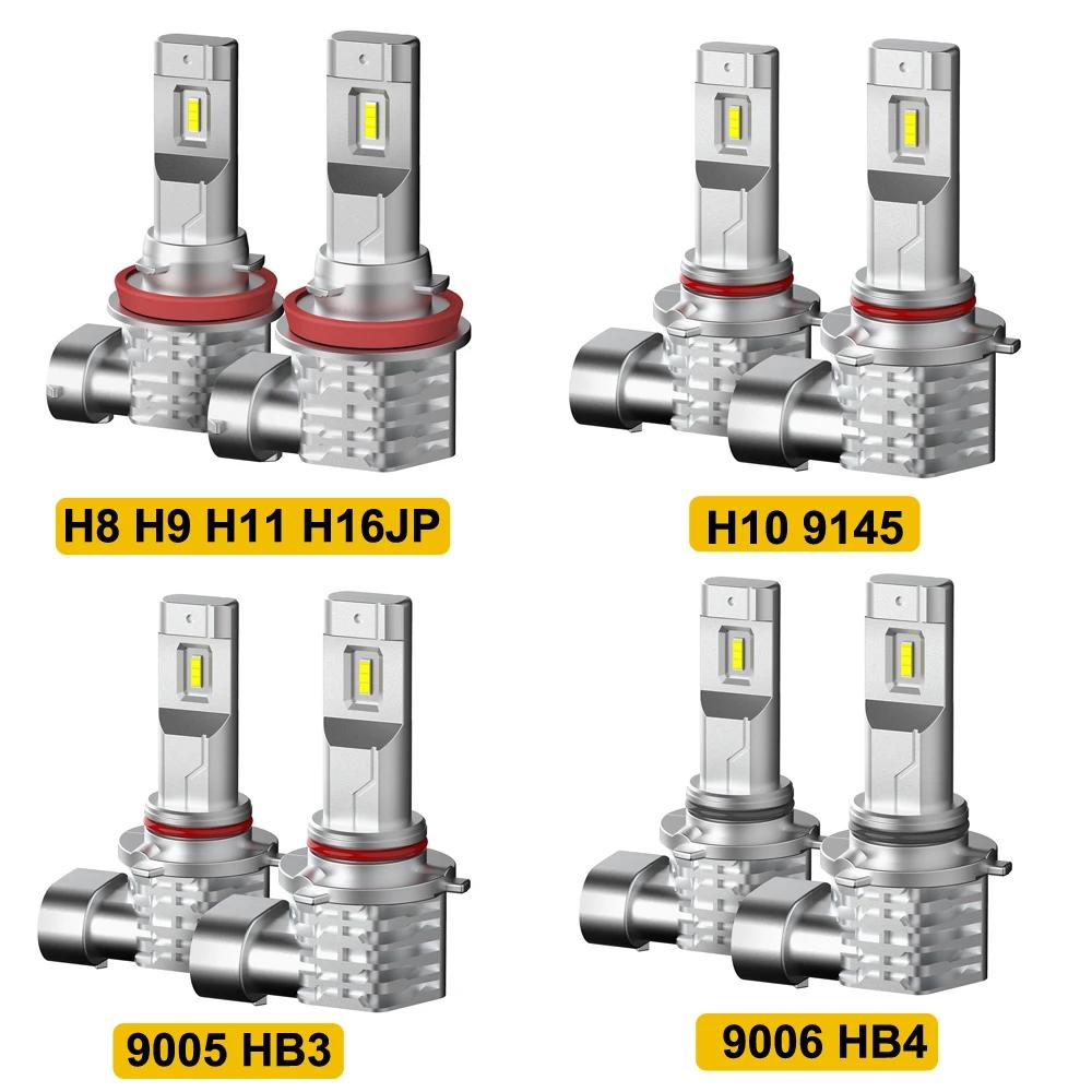 AUXITO 2x2000LM H8 H11 H16JP H10 ampoule LED antibrouillard Canbus sans erreur 6500K blanc 3000K dor