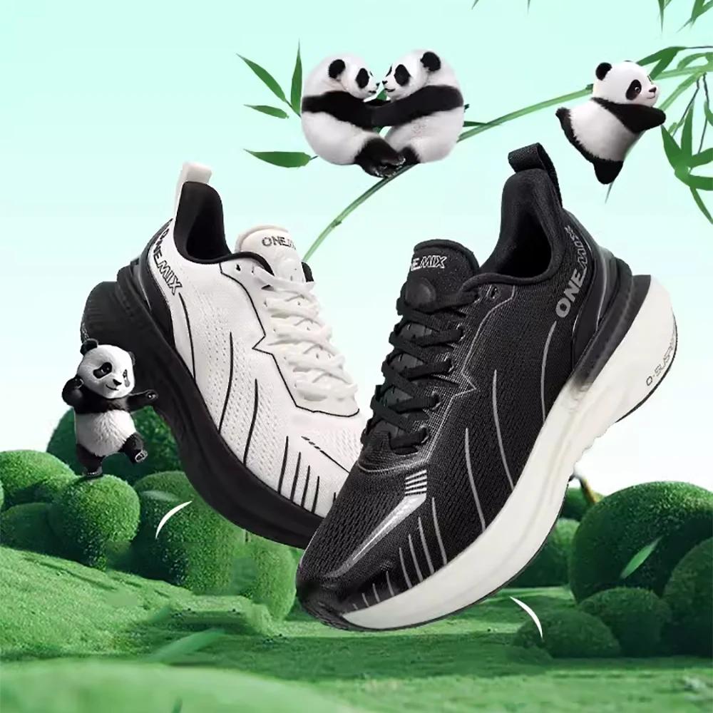Chaussures trail ONEMIX 2025 Panda : antidérapantes, chaudes pour hiver et sport outdoor