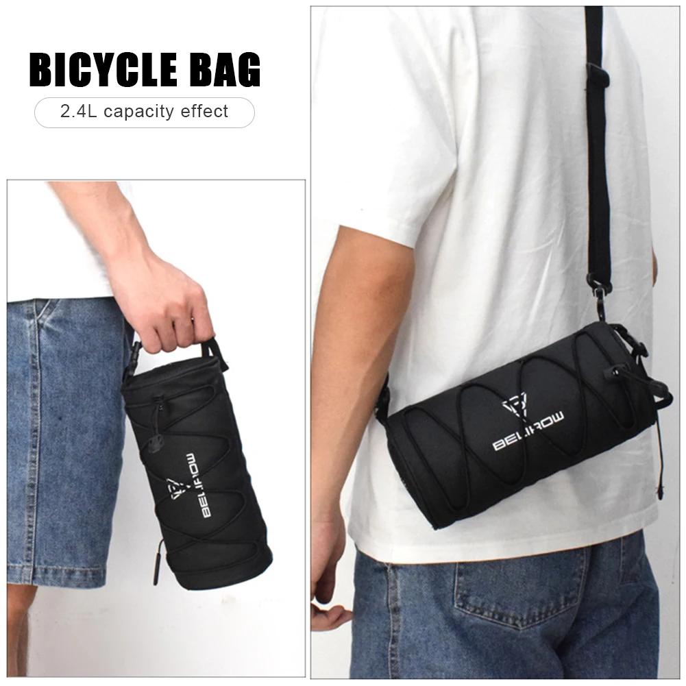 Sac étanche pour tube avant de vélo, sacoche de guidon de vélo, sac de rangement de vélo, grande cap