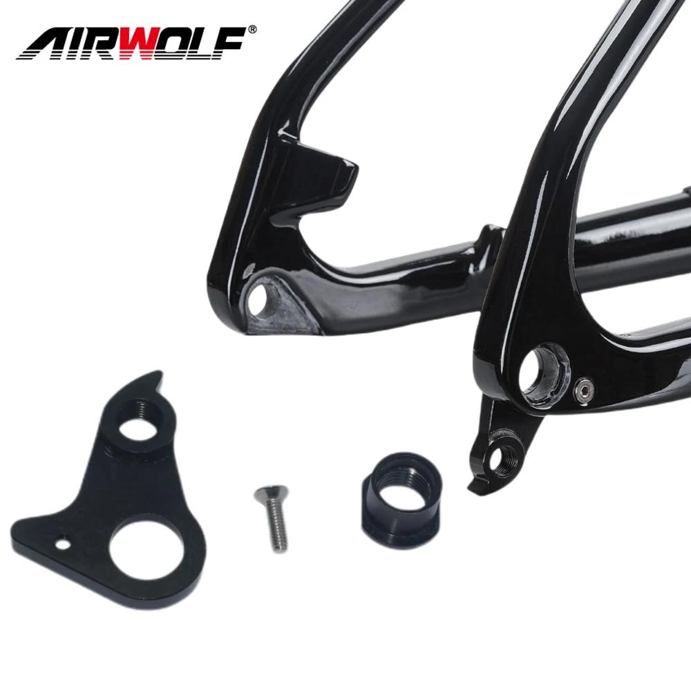 AIRWOLF-Cintre de dérailleur arrière pour vélo de route et VTT, crochet de vélo à dégagement rapide,