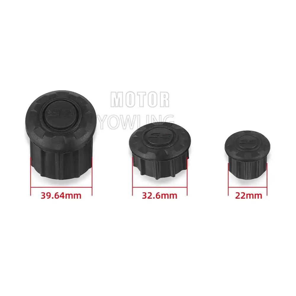 Couvercle de trou de cadre pour moto, ensemble de capuchons de cadre décoratifs pour BMW R1250GS LC