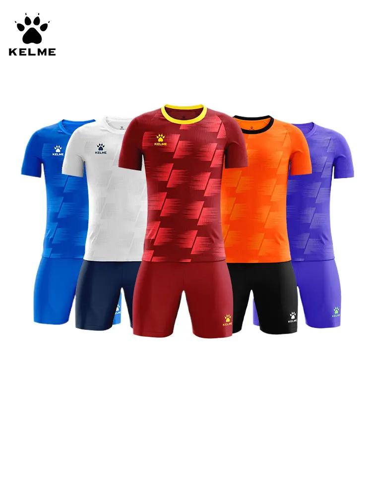 Kelme – ensemble de combinaison de Football personnalisée pour adultes, Short d'entraînement en plei