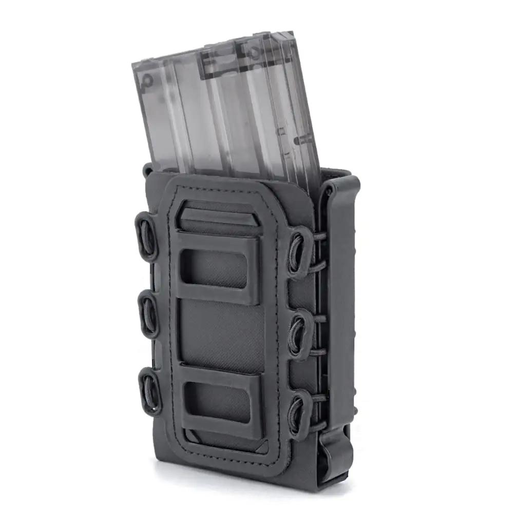 3 pièces tactique rapide Mag TPR Flexible Molle Magazine pochette transporteur pour Ar15 M4 5.56/7.6