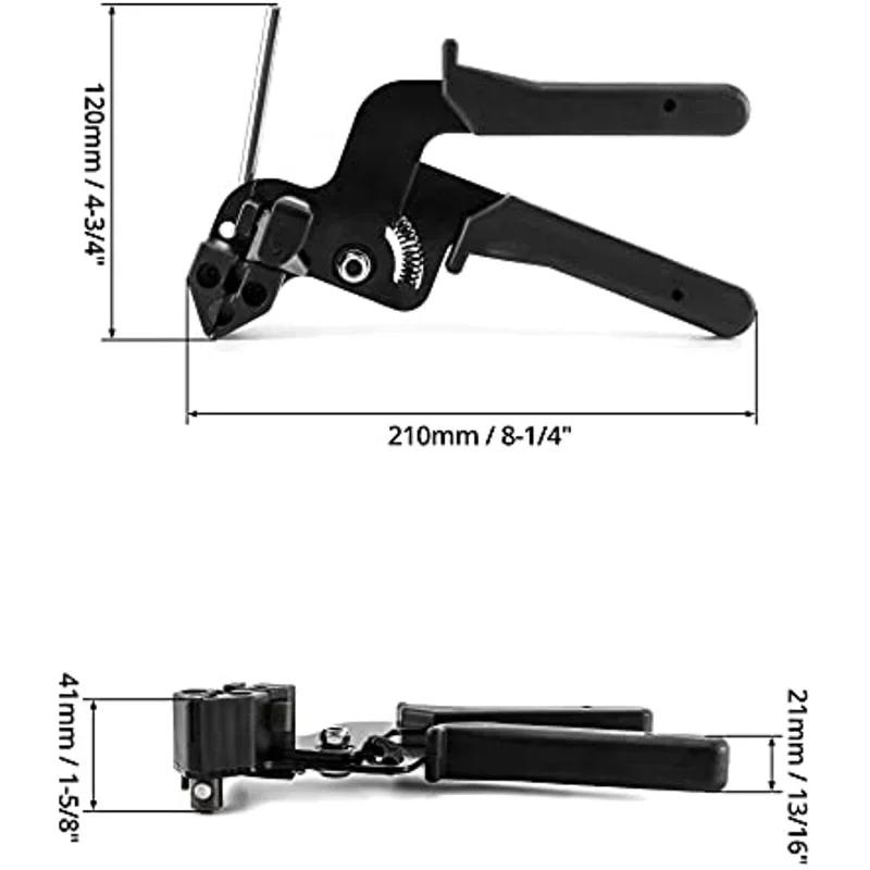 Pince à sertir en acier inoxydable, outil d'assemblage de câble, coupe-tendeur