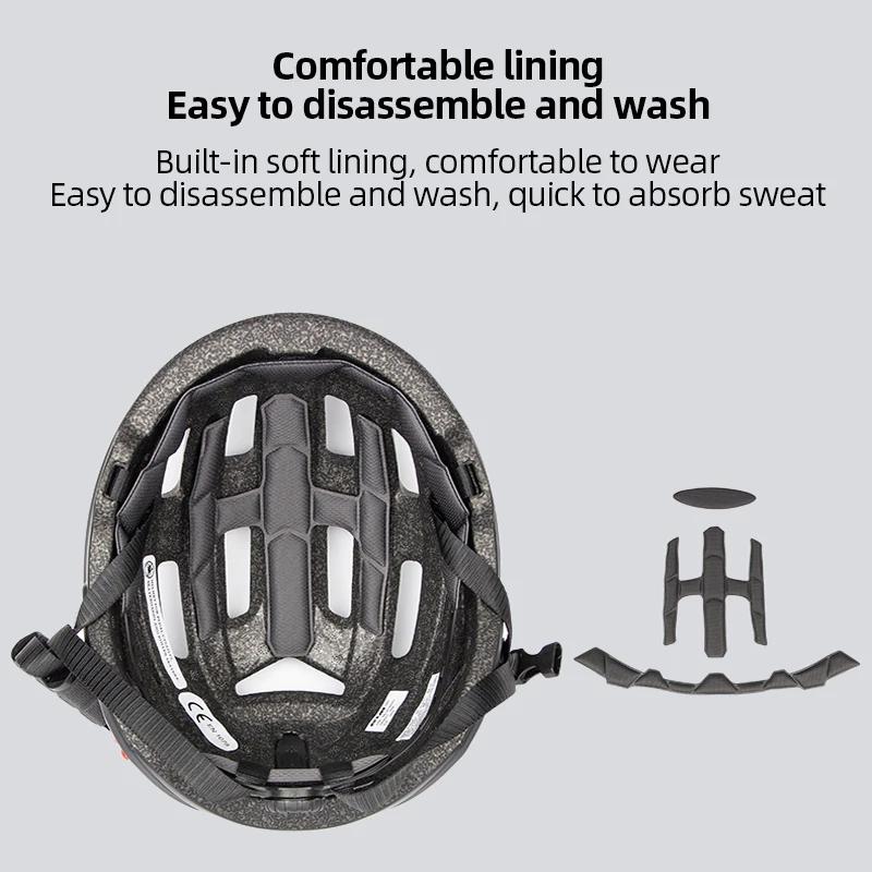 GUB XXL 61-65 cm casque pour hommes cyclisme vtt moulage intégré casque de Scooter électrique 265g u
