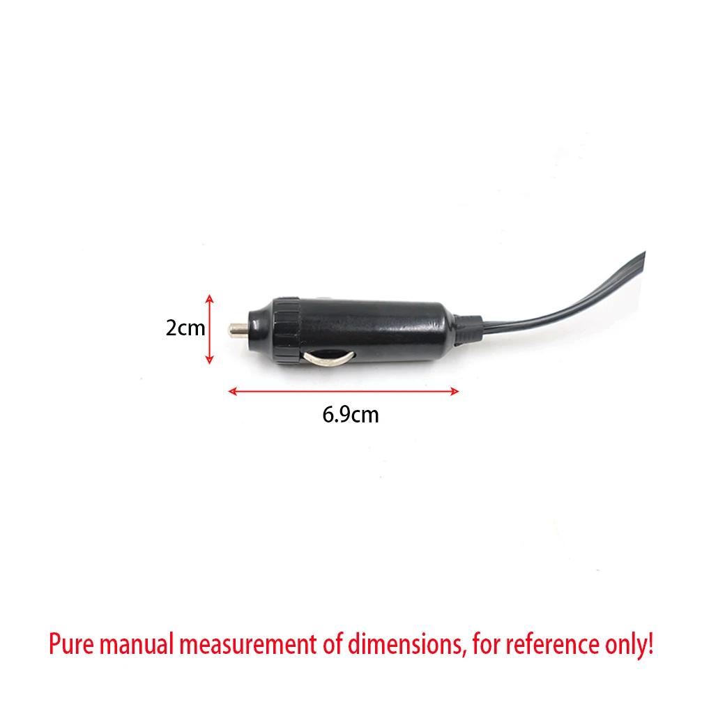 Prise allume-cigare de véhicule Automobile, cordon d'alimentation, coque ABS, résistance aux hautes