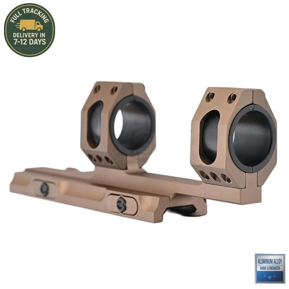Shooin-Support d'anneau de lunette optique, tube de 30mm, base de rail de 21mm