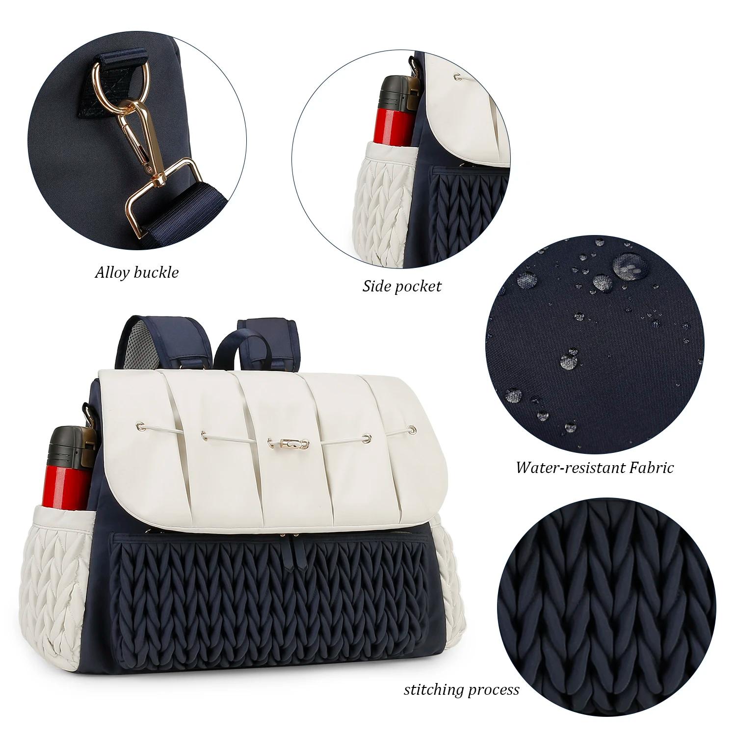 Sac maman, épaule unique, multifonctionnel. Sac maman avec sangles amovibles, grande capacité