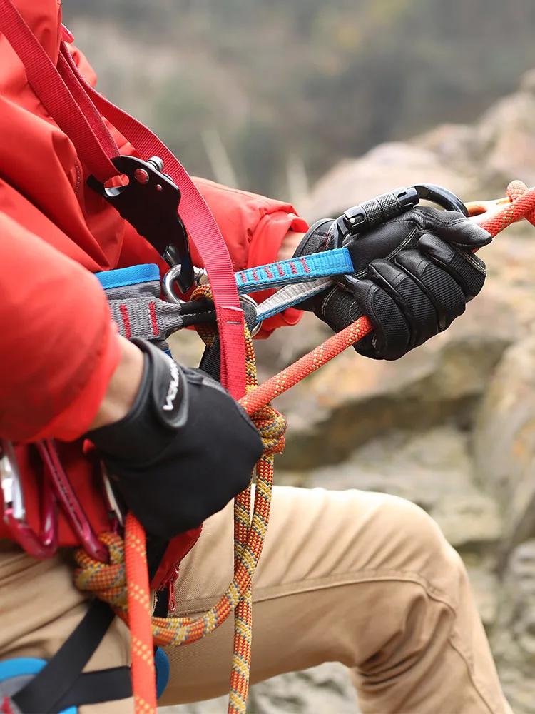 Gants de Plein Air pour Équipe de Sauvetage, Équipement Xinda SRT, de Descente, Corde d'Entraînement