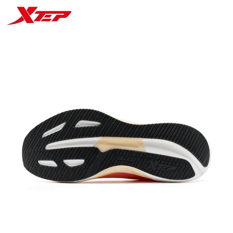 Xtep Tancheng-Chaussures de course professionnelles pour hommes, baskets en maille respirante, absor