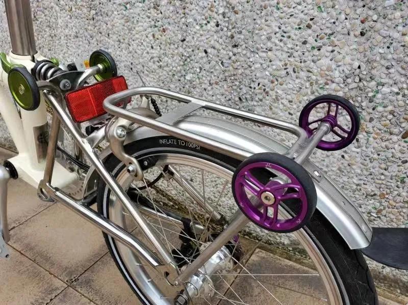 Porte-bagages arrière en alliage d'aluminium ultra léger pour vélo, étagère de vélo pliante, porte-p