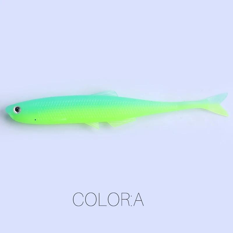2023 supercontinent leanness ShadTeez 6 cm/8 cm brochet Zander prédateur pêche 3d yeux leurre souple