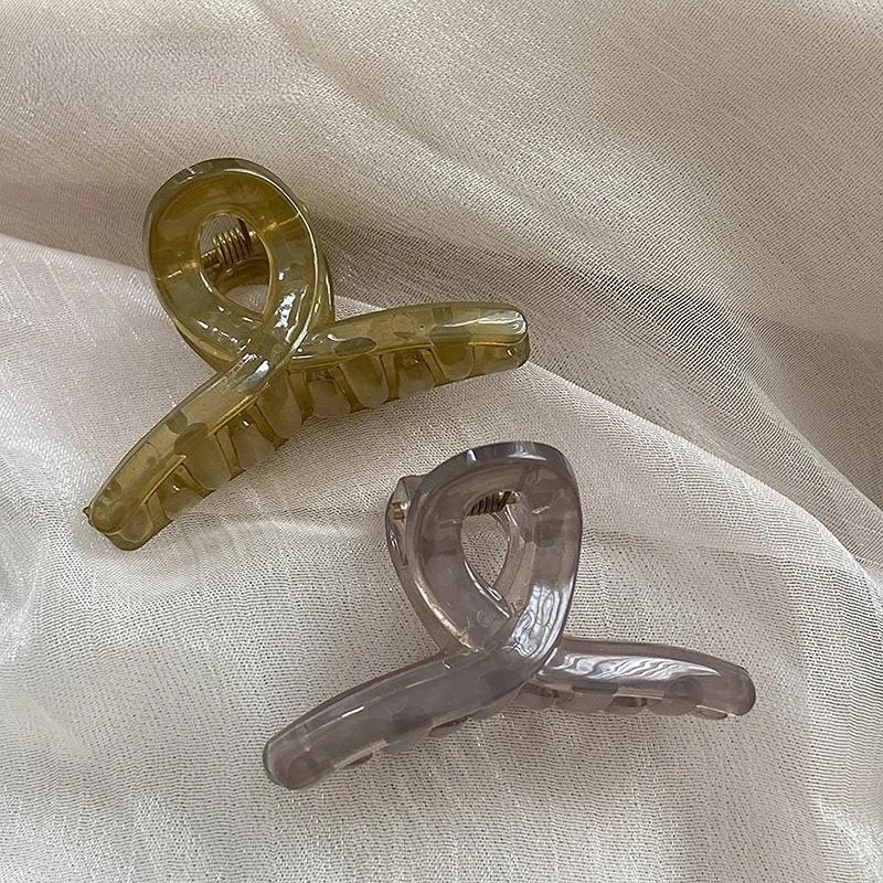 Mini pinces à cheveux en MSI pour femmes, pince requin, pince à frange, demi-cravate douce, vêtement
