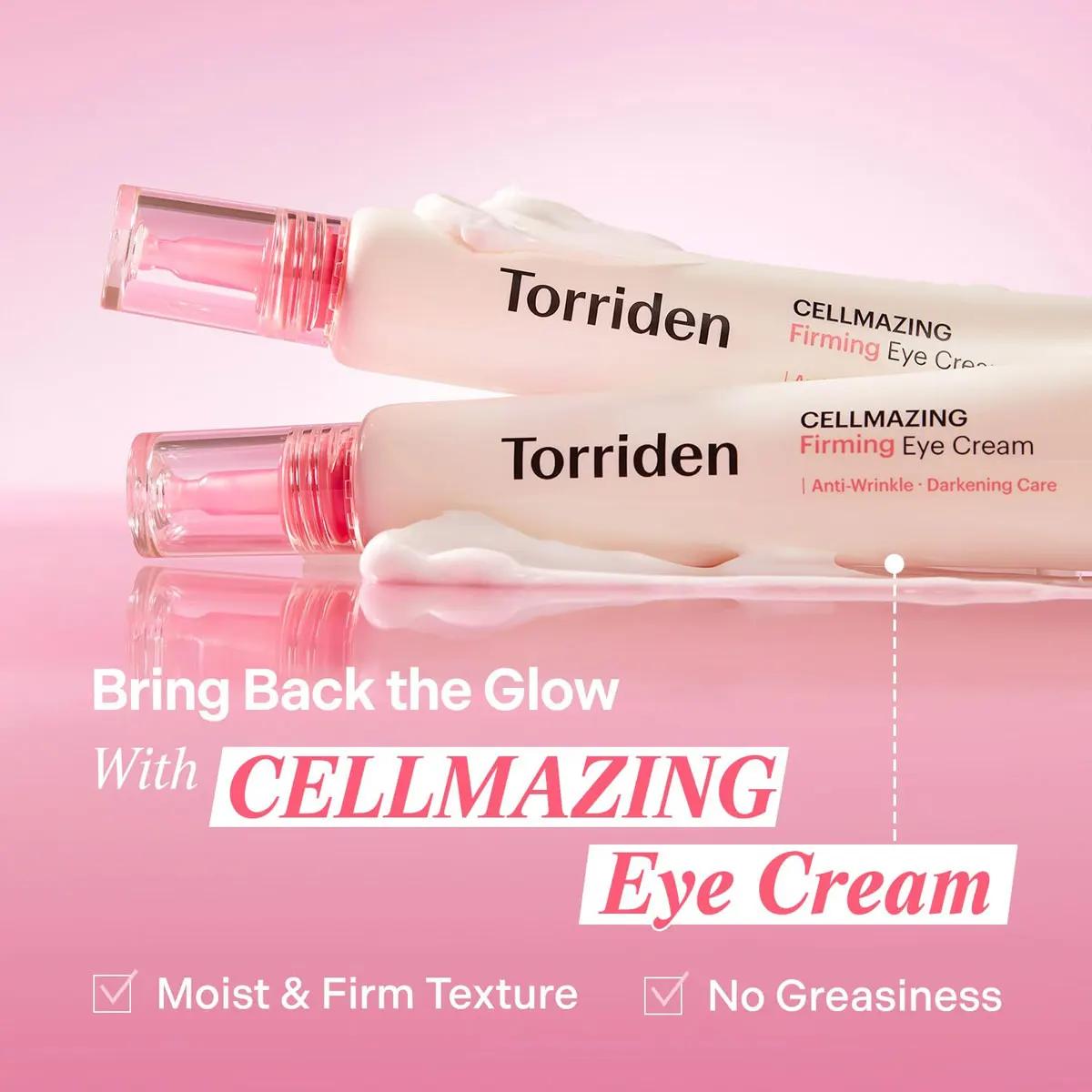 Crème pour les yeux raffermissante Torriden Cellmazing 30 ml, raffermissante, nourrissante en profon