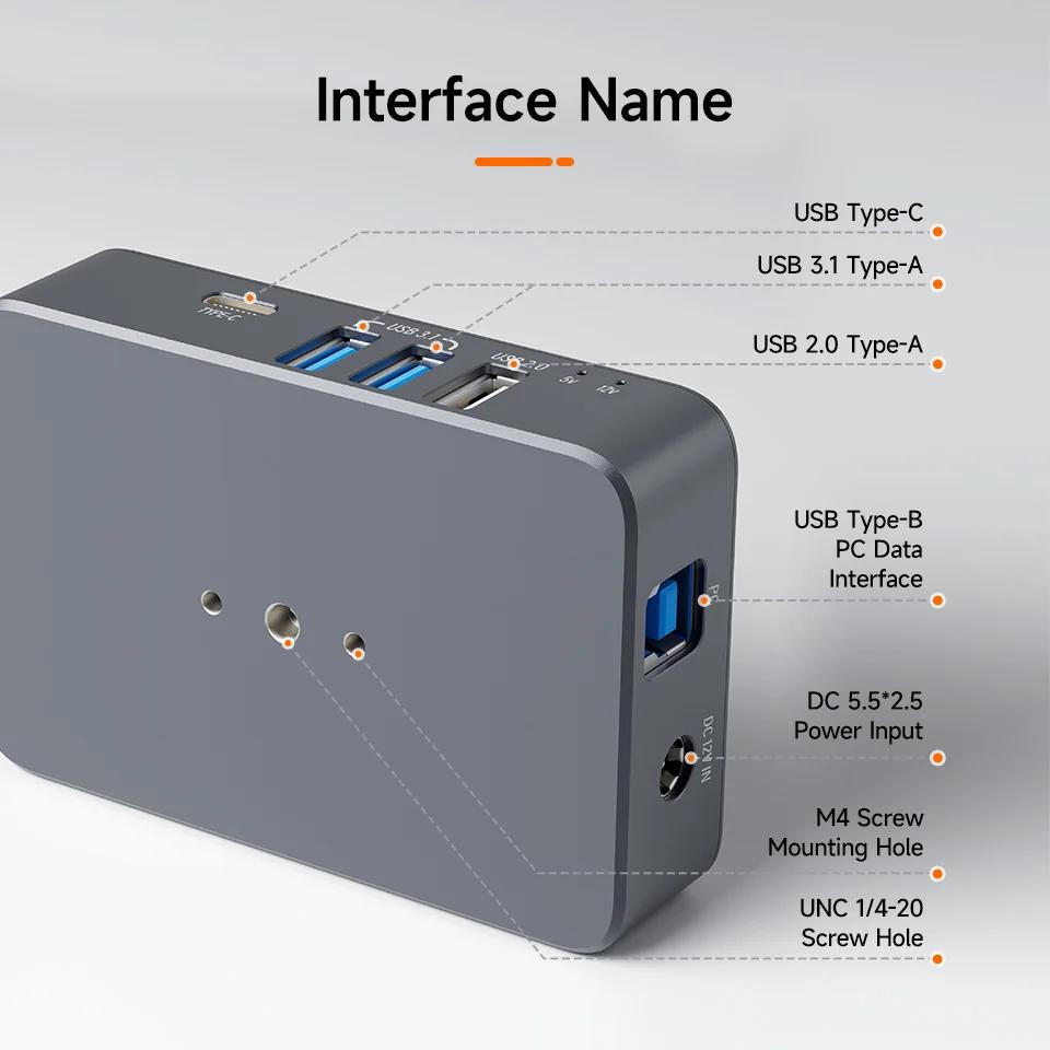 Svbony SV241 astronomie Micro DC + USB HUB Box USB3.1 sortie de lecture haute vitesse et Interface t