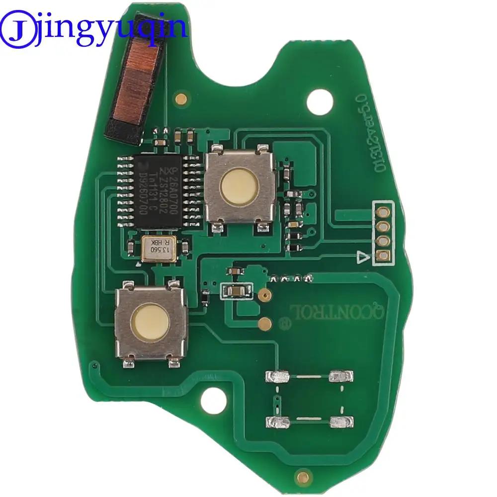 Jingyuqin clé à distance PCF7946/pcf7947/4A puce 434MHz pour Renault Trafic Vivaro Primastar Movano