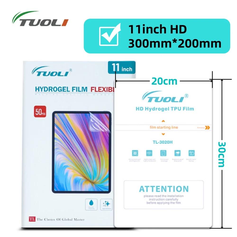 TUOLI 10 pièces tablettes universelles Film Hydrogel films protecteur d'écran pour iPad Air 11 pouce